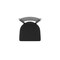 Holland Bar Stool Co OD410 Jackie Stainless Steel 25 Swivel Outdoor Counter Stool with Breeze Black Seat OD41025SSOD004 - alternate 3